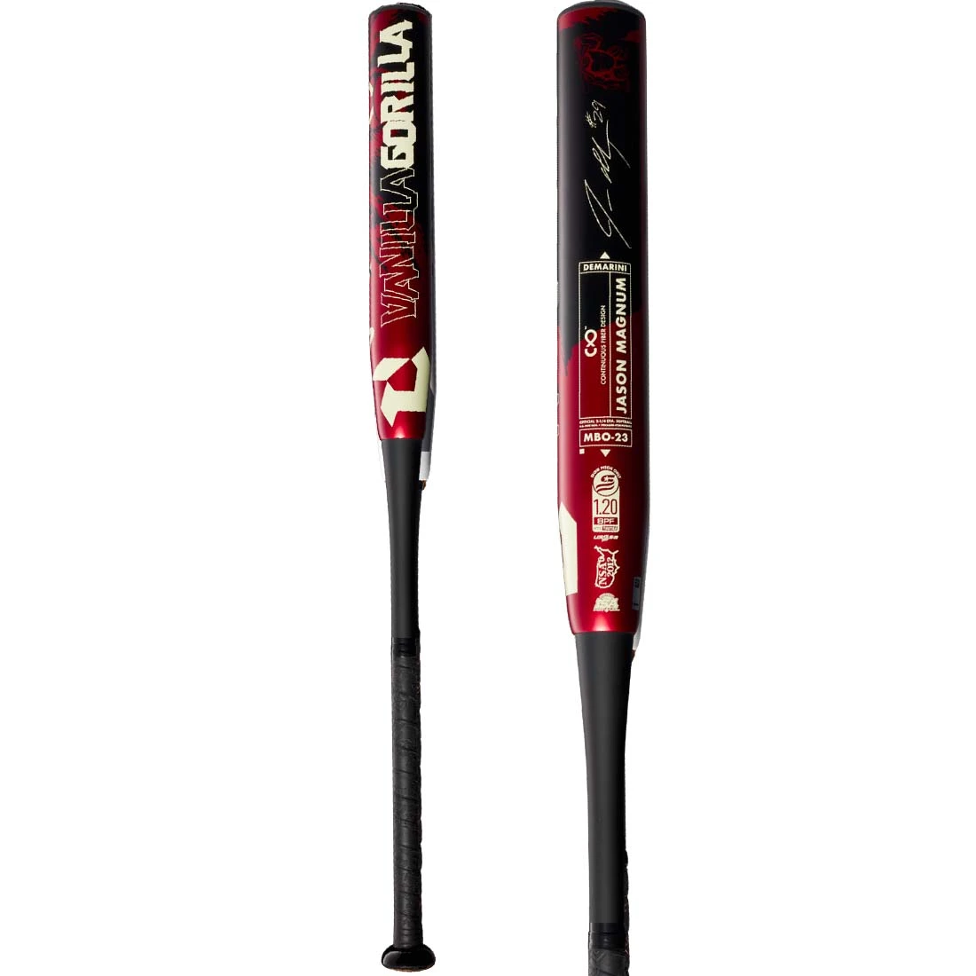 2023 DeMarini Jason Magnum V2 12" USSSA Slowpitch Softball Bat: WBD2413010 1 2023 DeMarini Jason Magnum V2 12" USSSA Slowpitch Softball Bat: WBD2413010