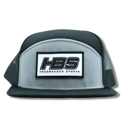 HB Sports Headbanger Sports Lifestyle Pacific P787 6-Panel Arch Snapback Hat: Black / Heather Grey -Baseball Bats Sales Shop 22 9145188c 51e0 45d2 928e 8fa5a0fcdd01