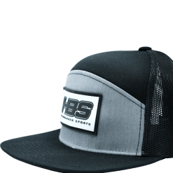 HB Sports Headbanger Sports Lifestyle Pacific P787 6-Panel Arch Snapback Hat: Black / Heather Grey -Baseball Bats Sales Shop 24 d766f9b7 8b11 4979 837e ca5ee1006cda