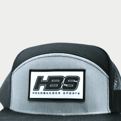 HB Sports Headbanger Sports Lifestyle Pacific P787 6-Panel Arch Snapback Hat: Black / Heather Grey -Baseball Bats Sales Shop 26 ba6f1ec3 9cb6 4121 8746 007e8a96b902