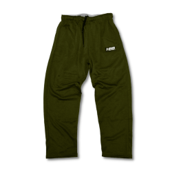 HB Sports Headbanger Sports Performance Fleece Lined Sweatpants: Olive Green