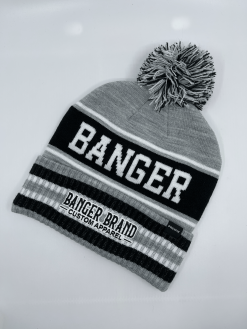 HB Sports Banger Brand Custom Heather Winter Pom-Pom Beanie -Baseball Bats Sales Shop 872782d8 5742 4398 82ac 04162cf72d71
