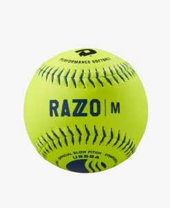 DEMARINI RAZZO 12" Classic M USSSA Slowpitch Softballs (Dozen): WTDRZMC12UB
