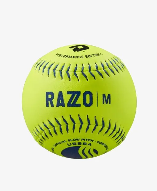 DEMARINI RAZZO 12" Classic M USSSA Slowpitch Softballs (Dozen): WTDRZMC12UB -Baseball Bats Sales Shop ClassicMRAZZO