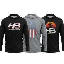 HB Sports Headbanger Sports Exclusive Ultra Lightweight Long Sleeve Hoodies: Lifestyle Series