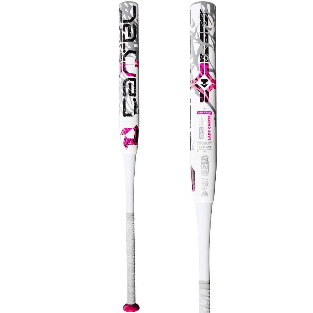 2023 DeMarini Lady Cartel 13.5" USSSA Slowpitch Softball Bat: WTDXLCU-23 1 2023 DeMarini Lady Cartel 13.5" USSSA Slowpitch Softball Bat: WTDXLCU-23
