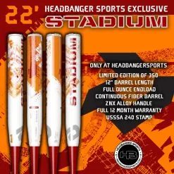 2022 DeMarini Stadium 12" USSSA Slowpitch Softball Bat: WTDXSTU-22 -Baseball Bats Sales Shop DeMarini Stadium STU 22 Red Orange 1200x1200 b83cb472 7006 47d9 a10d a9a3f1f5be64