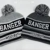 HB Sports Banger Brand Custom Heather Winter Pom-Pom Beanie