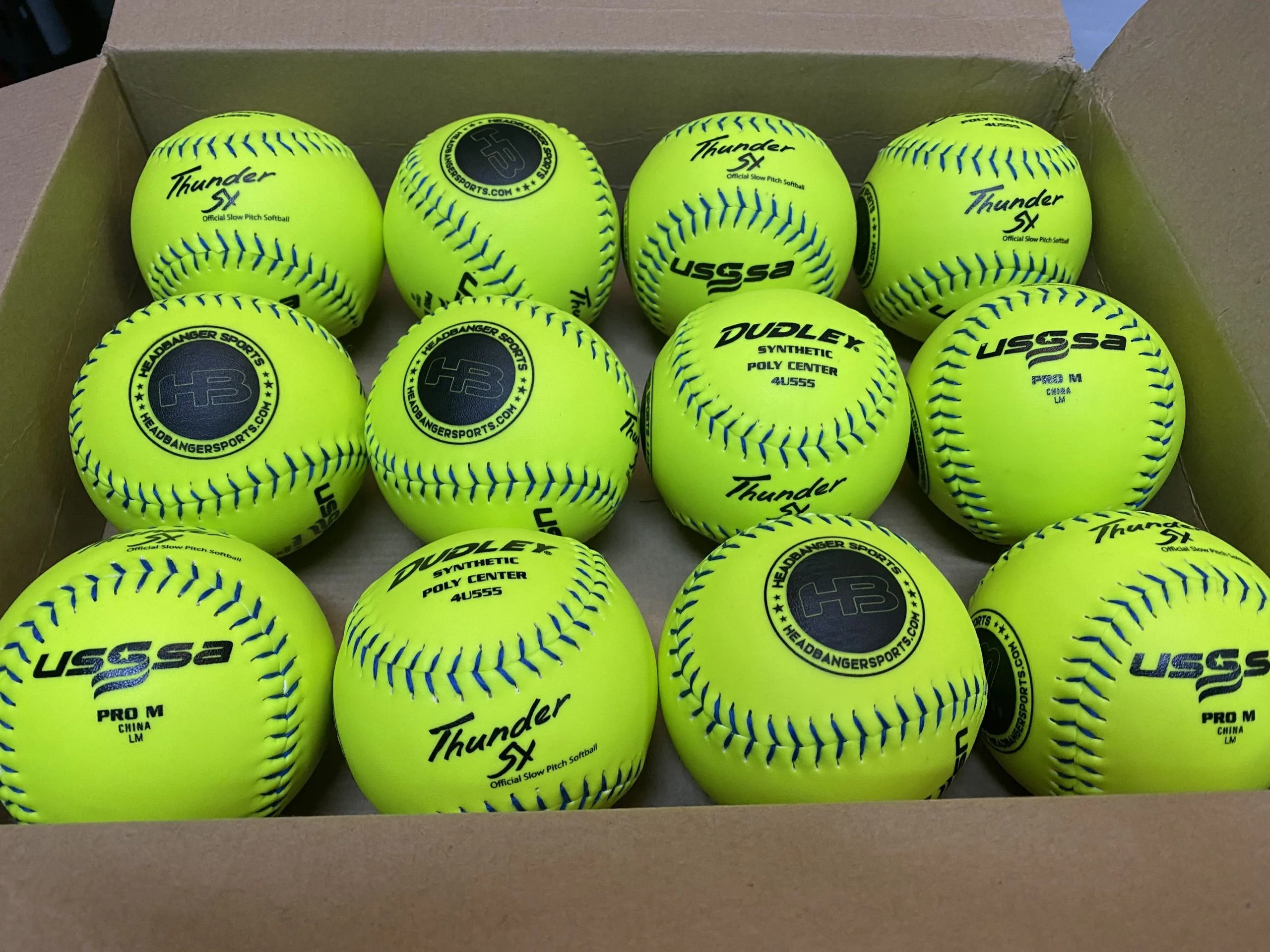Dudley Thunder SY Slowpitch Softball 12” USSSA PRO M – (DOZEN): 4U555 2 Dudley Thunder SY Slowpitch Softball 12” USSSA PRO M – (DOZEN): 4U555 - Image 2