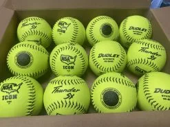 Dudley Thunder SY HYCON ICON NSA 12" Synthetic Slowpitch Softballs (DOZEN): 4E824Y -Baseball Bats Sales Shop IMG 5781 scaled