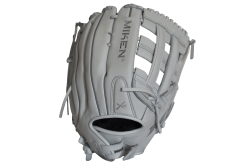 Miken Pro Series 14" Slow Pitch Fielding Glove - White/White: PRO140WW
