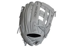 Miken Pro Series 15" Slow Pitch Fielding Glove - White/White: PRO150WW