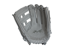 Miken Pro Series 13" Slow Pitch Fielding Glove - White/White: PRO130WW -Baseball Bats Sales Shop PRO130WW FRONT