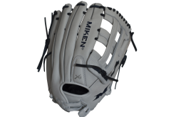 Miken Pro Series 14" Slow Pitch Fielding Glove - White/Navy: PRO140WN