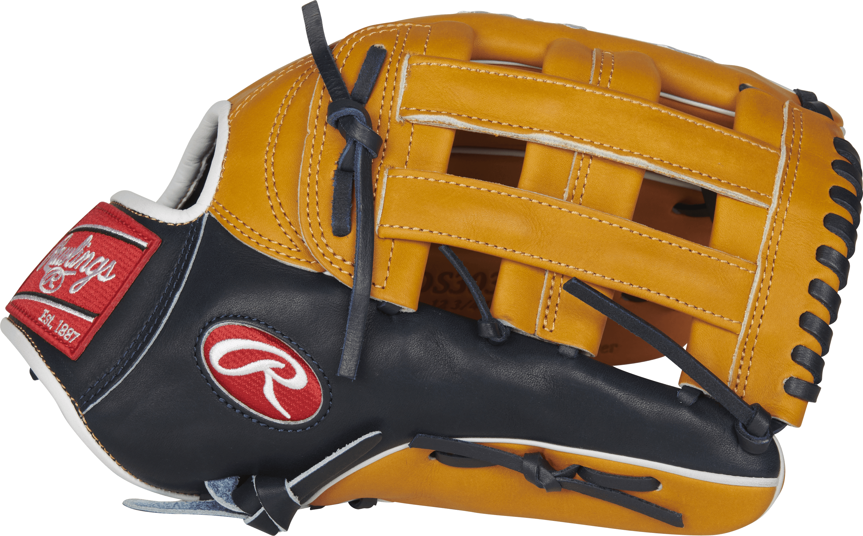 Rawlings Pro Preferred 12.75" Baseball Glove: PROS3039-6TN 3 Rawlings Pro Preferred 12.75" Baseball Glove: PROS3039-6TN - Image 3