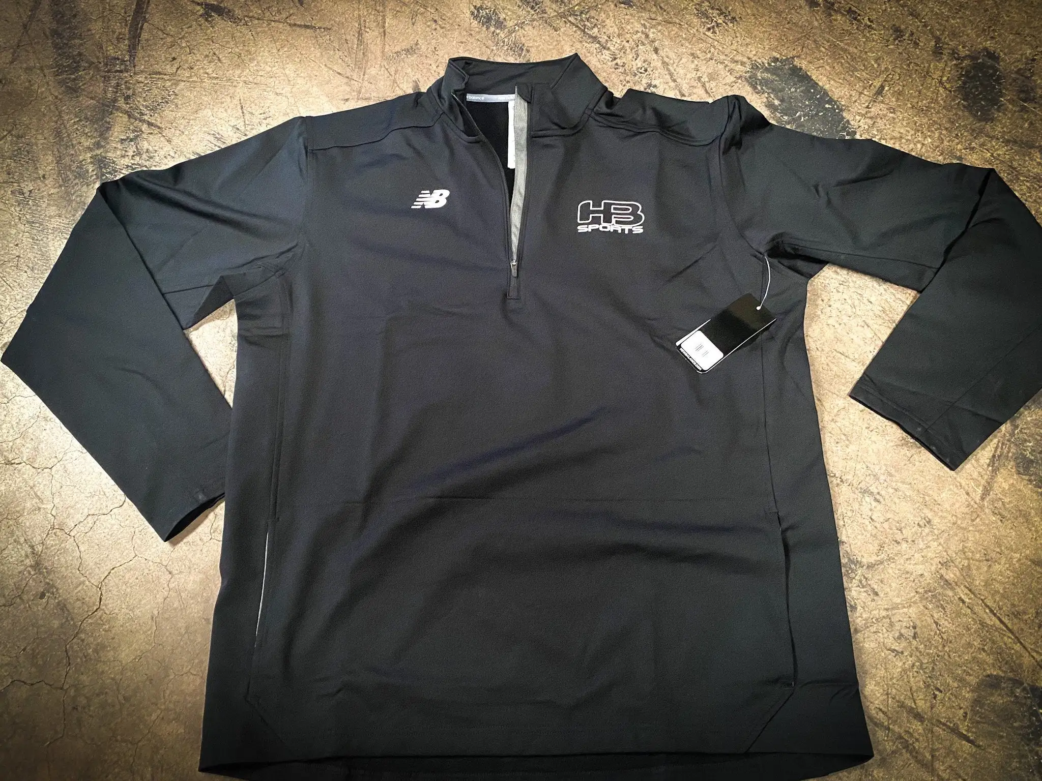 HB Sports New Balance Lightweight Solid Half Zip Pullovers 1 HB Sports New Balance Lightweight Solid Half Zip Pullovers