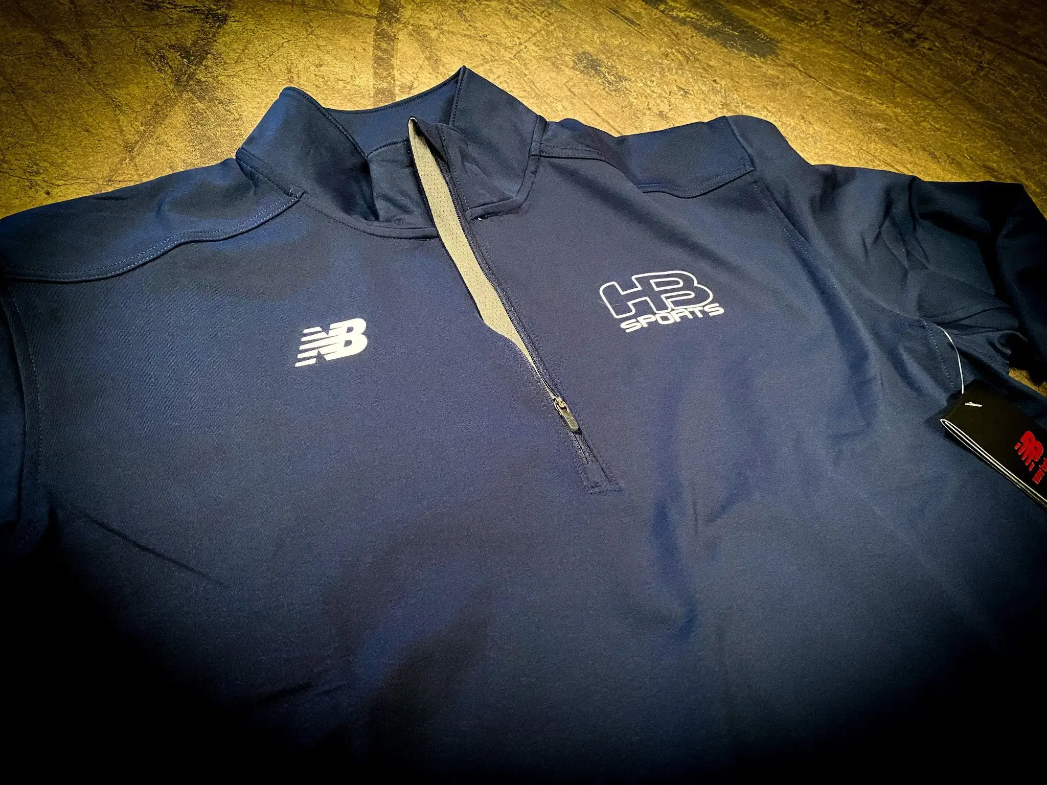 HB Sports New Balance Lightweight Solid Half Zip Pullovers 6 HB Sports New Balance Lightweight Solid Half Zip Pullovers - Image 6