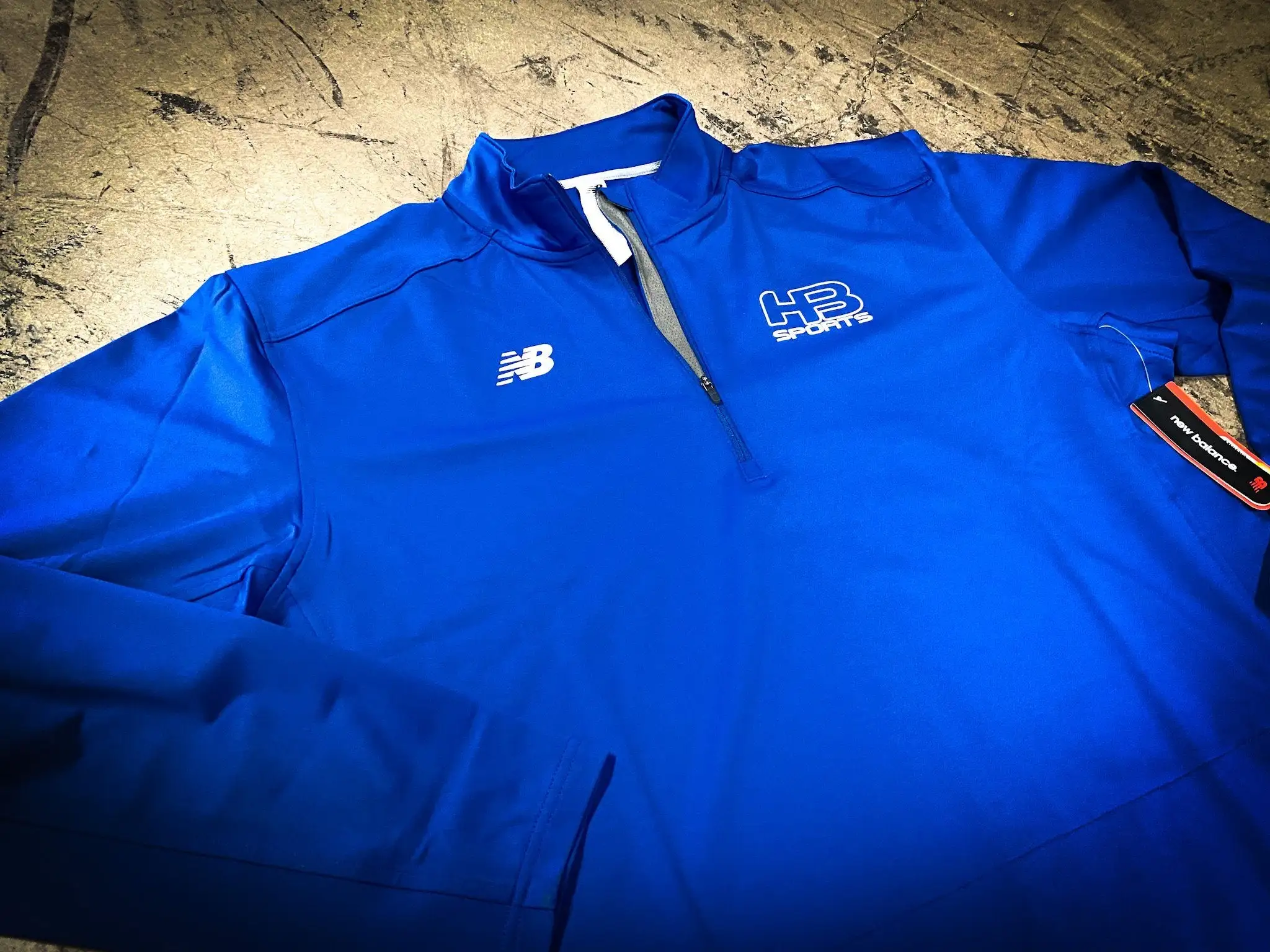 HB Sports New Balance Lightweight Solid Half Zip Pullovers 8 HB Sports New Balance Lightweight Solid Half Zip Pullovers - Image 8