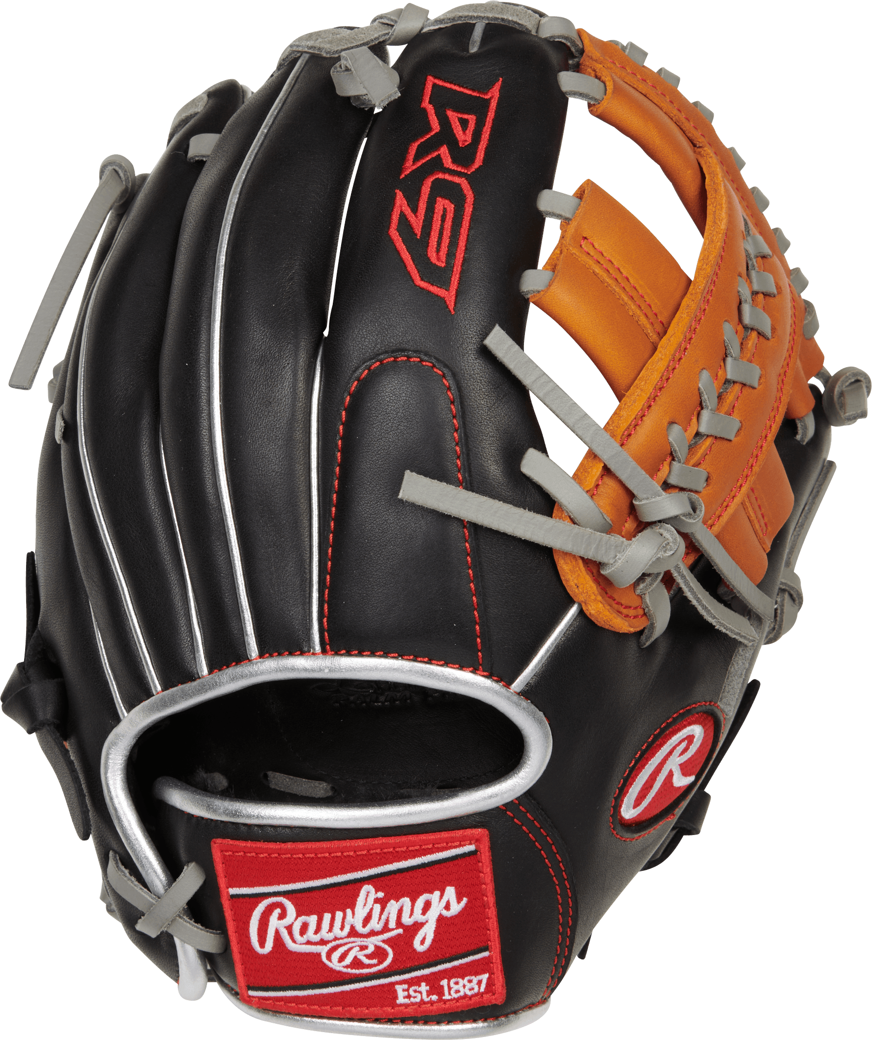 Rawlings R9 Contour Series 11" Infield Baseball Glove: R9110U-19BT 1 Rawlings R9 Contour Series 11" Infield Baseball Glove: R9110U-19BT