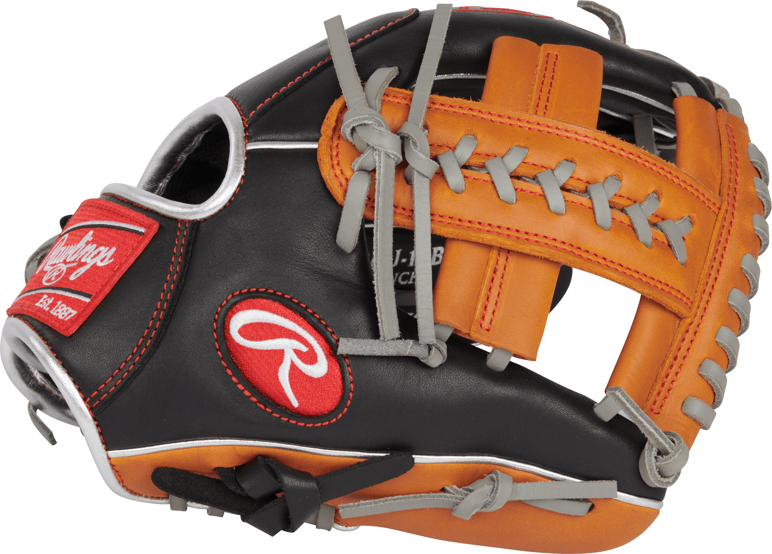 Rawlings R9 Contour Series 11" Infield Baseball Glove: R9110U-19BT 2 Rawlings R9 Contour Series 11" Infield Baseball Glove: R9110U-19BT - Image 2