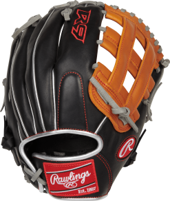 Rawlings R9 Contour Series 12" Infield/Pitcher's Baseball Glove: R9120U-6BT