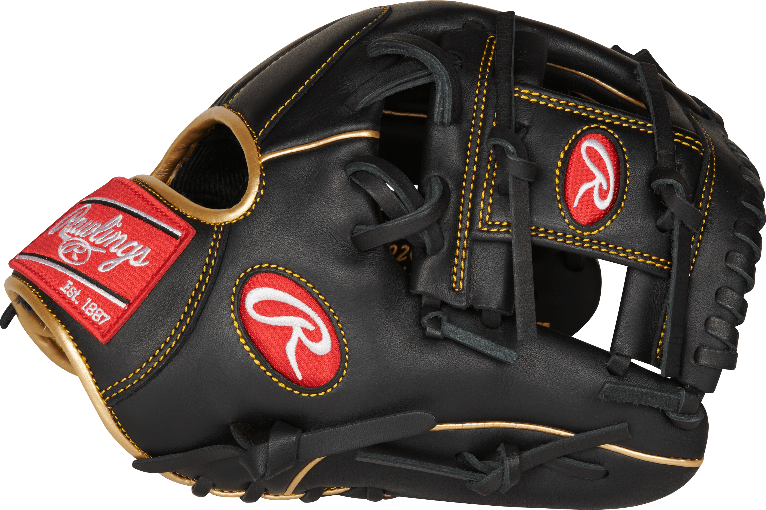 Rawlings R9 11.5" Infield Baseball Glove: R9204-2BG 3 Rawlings R9 11.5" Infield Baseball Glove: R9204-2BG - Image 3