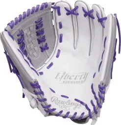 Rawlings Liberty Advanced Color Series 12.5" Fastpitch Glove: RLA125 (Multiple Colors) -Baseball Bats Sales Shop RLA125 18WPG 1 png