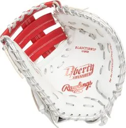 Rawlings Liberty Advanced Color Series 13" Fastpitch First Base Mitt: RLADCTSB (Multiple Colors) -Baseball Bats Sales Shop RLADCTSBWSP 1 png