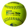 Worth 11" USSSA Super Green Dot Classic W Composite Softballs (Dozen): UC11CY