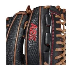 2021 Wilson A2K D33SS 11.75" Pitcher's Baseball Glove: WTA2KRB21D33 -Baseball Bats Sales Shop WBW100063 5 A2K P D33 1175 BlackSnakeSS SaddleTan.png.cq5dam.web .1200.1200