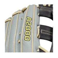 2021 Wilson A2000 1799SS 12.75" SuperSkin Outfield Baseball Glove: WBW1001121275 13 2021 Wilson A2000 1799SS 12.75" SuperSkin Outfield Baseball Glove: WBW1001121275 -Baseball Bats Sales Shop WBW100112 5 A2000 OF 1799SS 1275 Black GreySS Blonde.png.cq5dam.web .1200.1200
