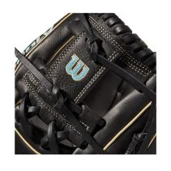 2022 Wilson A1000 DP15 11.5" Infield Baseball Glove: WTA10RB22DP15 -Baseball Bats Sales Shop WBW100132 4 A1000 DP15 IF 115 Blue Black Blonde.png.cq5dam.web .1200.1200