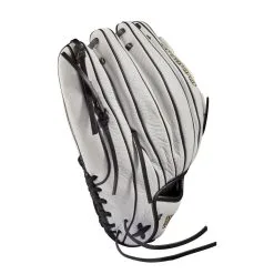 2022 Wilson A1000 V125 12.5" Outfield/Pitcher's Fastpitch Softball Glove: WTA10RF22V125 -Baseball Bats Sales Shop WBW100182 3 A1000 FP V125 OF 125 White Black.png.cq5dam.web .1200.1200