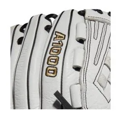2022 Wilson A1000 V125 12.5" Outfield/Pitcher's Fastpitch Softball Glove: WTA10RF22V125 -Baseball Bats Sales Shop WBW100182 5 A1000 FP V125 OF 125 White Black.png.cq5dam.web .1200.1200