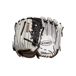 2022 Wilson A1000 T125 12.5" Outfield Fastpitch Softball Glove: WTA10RF22T125 10 2022 Wilson A1000 T125 12.5" Outfield Fastpitch Softball Glove: WTA10RF22T125 -Baseball Bats Sales Shop WBW100184 8 A1000 FP OF T125 125 White Black MetallicGold.png.cq5dam.web .1200.1200