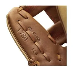 2022 Wilson A2000 1786 11.5" Infield Baseball Glove: WTA20RB221786 -Baseball Bats Sales Shop WBW100390 6 A2000 Leather 1786 IF 115 Blonde SaddleTan.png.cq5dam.web .1200.1200