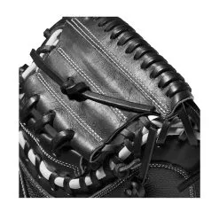 2022 Wilson A2000 M1DSS 33.5" Catcher's Mitt: WTA20RB22M1DSS 13 2022 Wilson A2000 M1DSS 33.5" Catcher's Mitt: WTA20RB22M1DSS -Baseball Bats Sales Shop WBW100401 4 A2000 M1D C 335 Black White Red.png.cq5dam.web .1200.1200