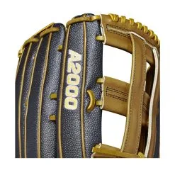 Wilson A2000 SP14SS 14" Slowpitch Softball Fielding Glove: WBW10040414 -Baseball Bats Sales Shop WBW100404 5 2022 A2000 SP14SS BL Saddle Tan.png.cq5dam.web .1200.1200