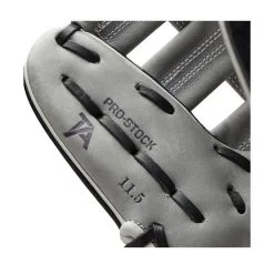 2022 Wilson A2000 TA7 Tim Anderson GM 11.5" Baseball Glove: WTA20RB22TA7GM -Baseball Bats Sales Shop WBW100433 6 A2000 TA7 GM IF 115 Black Grey.png.cq5dam.web .1200.1200
