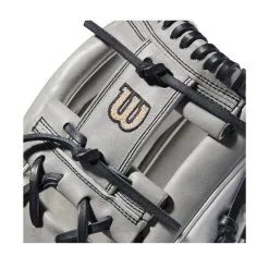 2022 Wilson A2000 H75 11.75" Infield Fastpitch Softball Glove: WTA20RF22H75 -Baseball Bats Sales Shop WBW100437 4 A2000 FP IF H75 1175 Grey White.png.cq5dam.web .1200.1200
