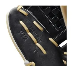 2022 Wilson A2000 P12 12" PItcher's Fastpitch Softball Glove: WTA20RF22P12 -Baseball Bats Sales Shop WBW100439 6 A2000 FP P P12 12 Blonde Black.png.cq5dam.web .1200.1200