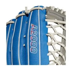2023 Wilson A2000 Love The Moment PF92 12.25" Outfield Baseball Glove: WBW1008051225 -Baseball Bats Sales Shop WBW100805 5 A2000 2022 Love The Moment PF92 1225 RoyalBlueSS Grey.png.cq5dam.web .1200.1200