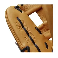 2023 Wilson A2K 1787 11.75" Infield Baseball Glove: WBW1008911175 -Baseball Bats Sales Shop WBW100891 6 2023 A2K IF 1787 1175 VintageTan Black.png.cq5dam.web .1200.1200