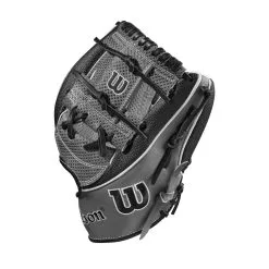 2023 Wilson A2K SC1787SS 11.75" Infield Baseball Glove: WBW1008921175 -Baseball Bats Sales Shop WBW100892 2 A2K IF 1787SC 1175 BlackSS GreyDimple Grey.png.cq5dam.web .1200.1200