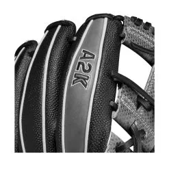 2023 Wilson A2K SC1787SS 11.75" Infield Baseball Glove: WBW1008921175 -Baseball Bats Sales Shop WBW100892 5 A2K IF 1787SC 1175 BlackSS GreyDimple Grey.png.cq5dam.web .1200.1200