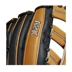 2023 Wilson A2K 1810SS 12.75" Outfield Baseball Glove: WBW1008951275 -Baseball Bats Sales Shop WBW100895 5 A2K 1810SS 1275 VintageTan BlackSS.png.cq5dam.web .1200.1200