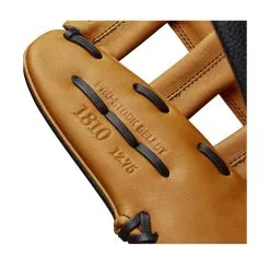 2023 Wilson A2K 1810SS 12.75" Outfield Baseball Glove: WBW1008951275 -Baseball Bats Sales Shop WBW100895 6 A2K 1810SS 1275 VintageTan BlackSS.png.cq5dam.web .1200.1200