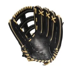 2023 Wilson A2000 1810 Super Skin 12.75" Outfield Baseball Glove: WBW1009731275 -Baseball Bats Sales Shop WBW100973 1 A2000 OF 1810SS 1275 Black BlackSS Blonde.png.cq5dam.web .1200.1200