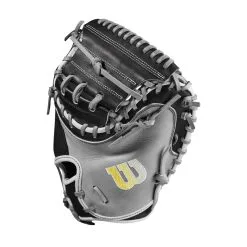 2023 Wilson A2000 M2 33.5" Baseball Catcher's Mitt: WBW100977335 -Baseball Bats Sales Shop WBW100977 2 A2000 C M2SS 335 Grey Black.png.cq5dam.web .1200.1200
