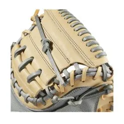 2023 Wilson A2000 PF33 Super Skin 33" Baseball Catcher's Mitt: WBW10098433 -Baseball Bats Sales Shop WBW100984 4 2023 A2000 C PF33SS 33 GreySS Blonde.png.cq5dam.web .1200.1200